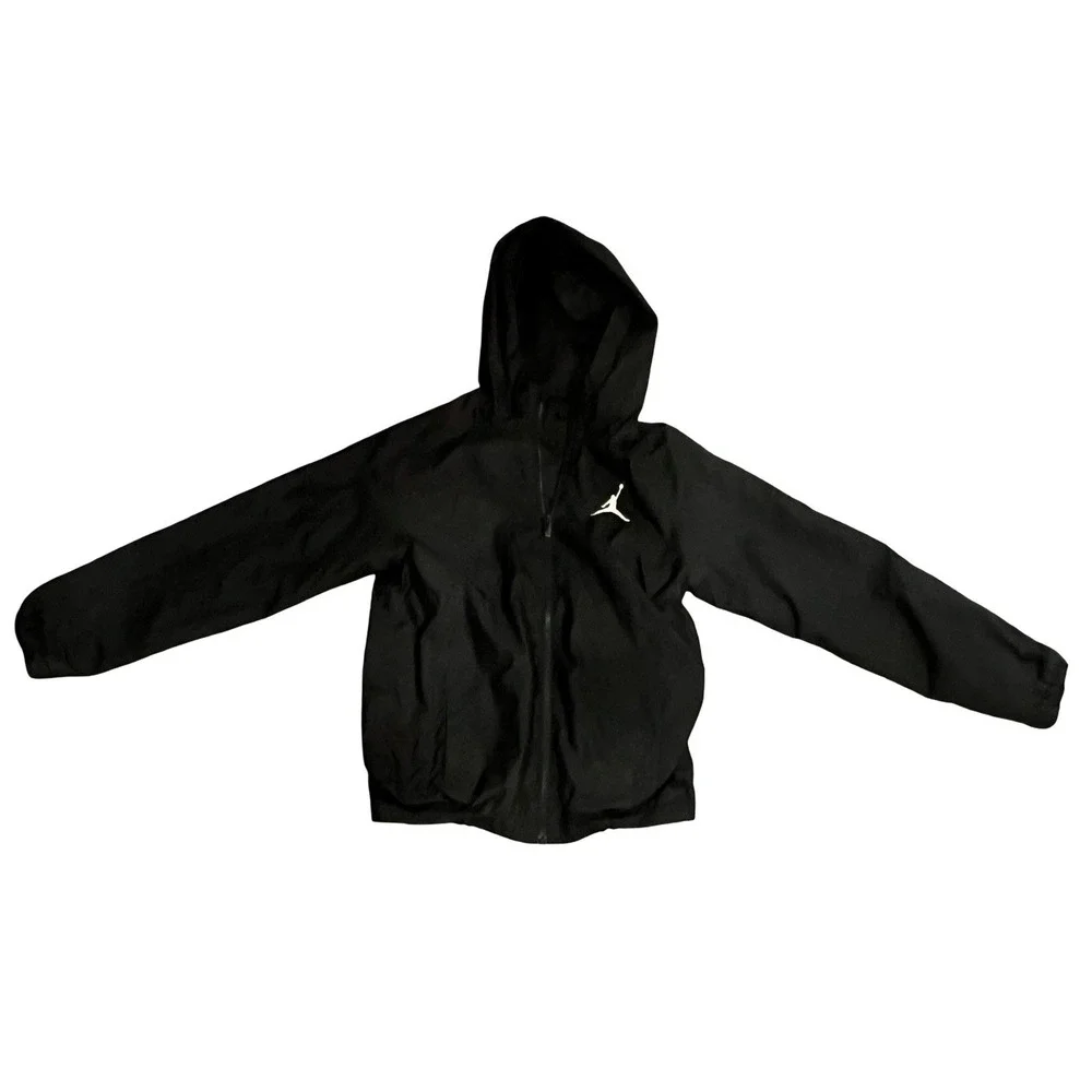 Air Jordan Weatherproof Full Zip Hooded Fleece Lined Jacket Youth 12-13 Yrs